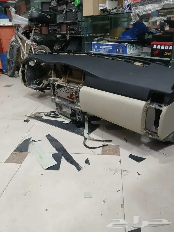 قشرة طبلون فتك  تنجيد قطع سوبر سفاري دعسات خط سوبرسفاري خليه 3