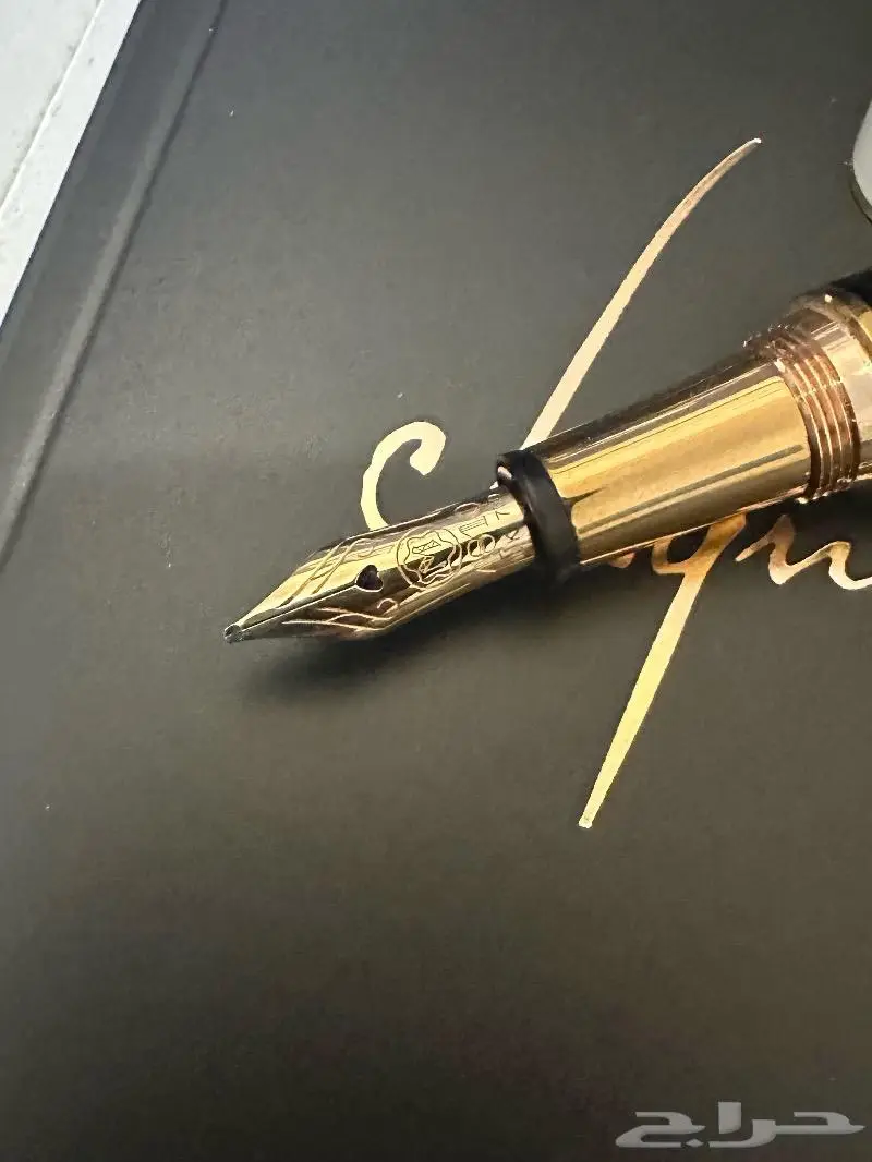 (تم البيع) قلم مونت بلانك اصدار خاص Montblanc Fountain Pen 4