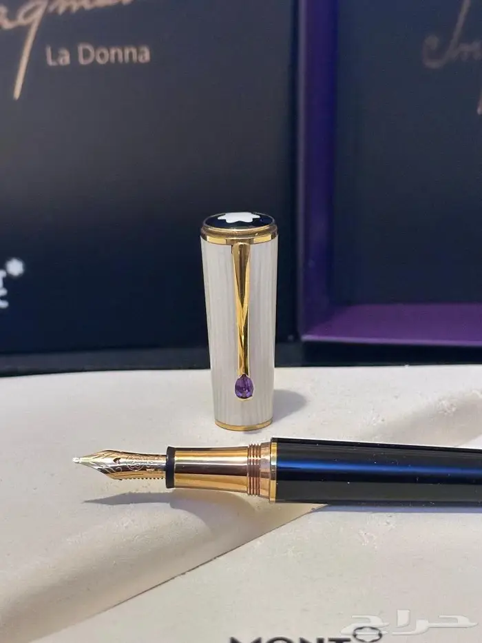 (تم البيع) قلم مونت بلانك اصدار خاص Montblanc Fountain Pen 5