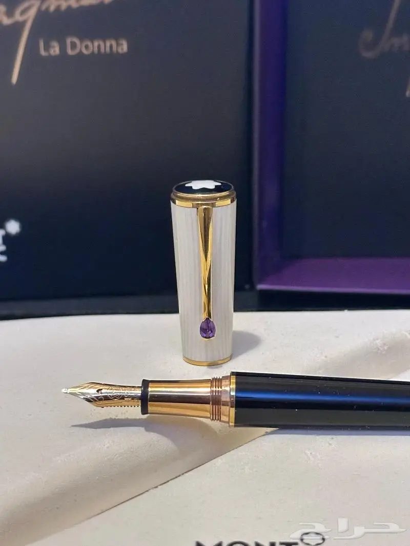 (تم البيع) قلم مونت بلانك اصدار خاص Montblanc Fountain Pen 5