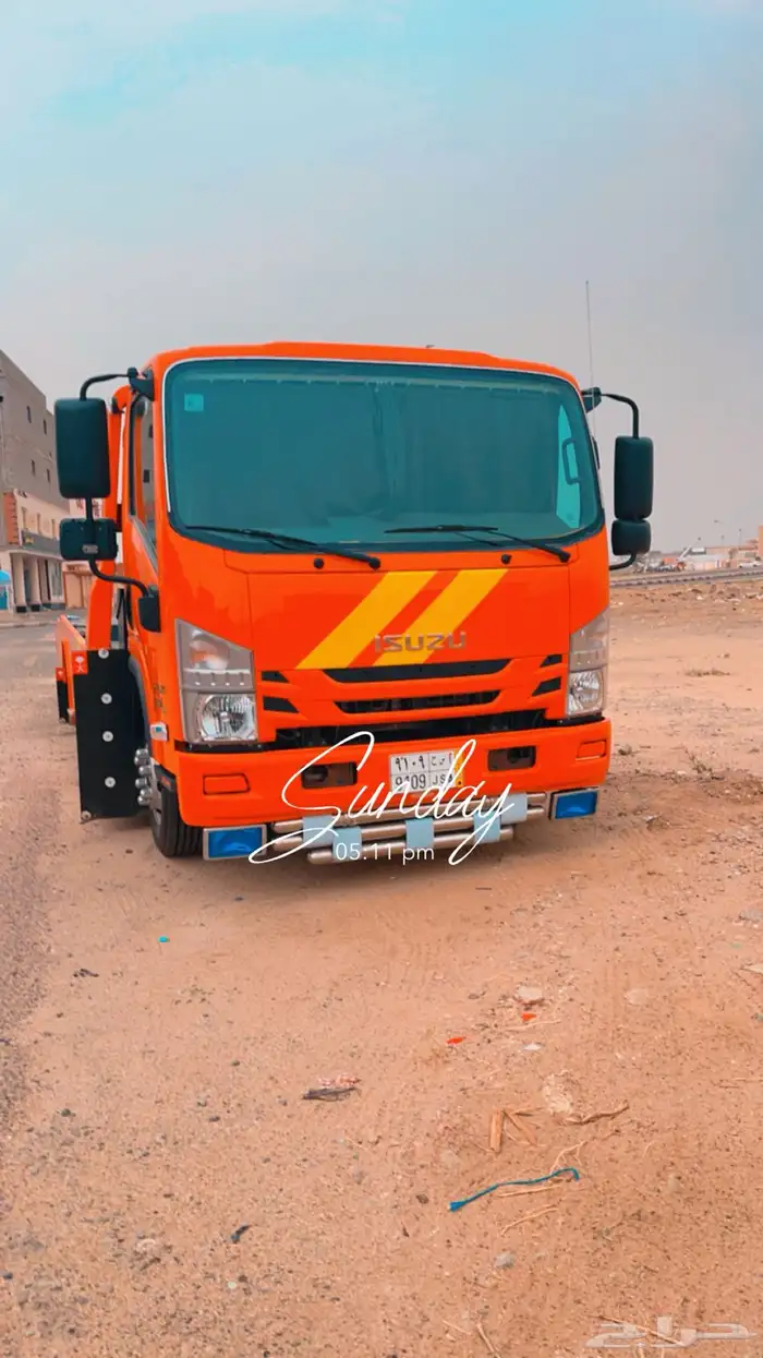 سطحه صامطه لنقل السيارات 1