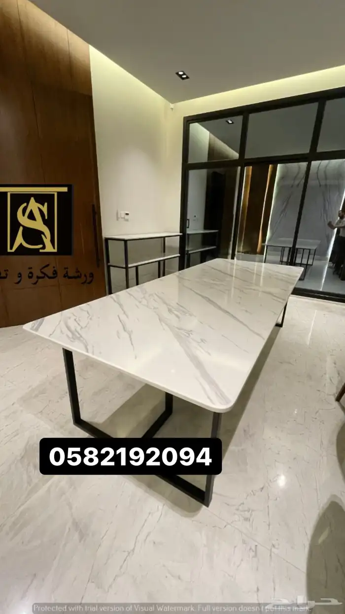 طاولات طعام وأشجار متنوعة 2