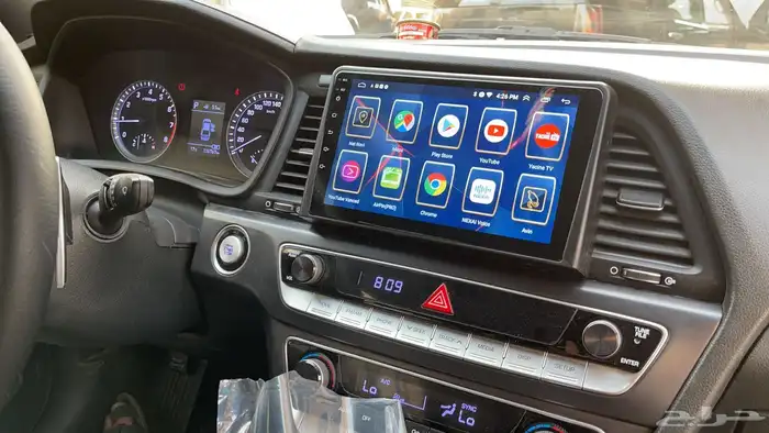 شاشة سوناتا 2018 اندرويد 10 انش ايباد 1