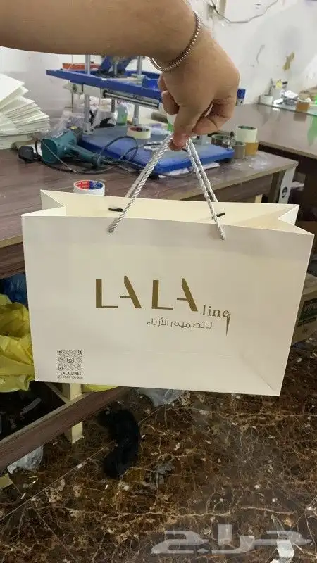 طباعة اكياس عبايات ملونة بكجات تغليف خاصة 5