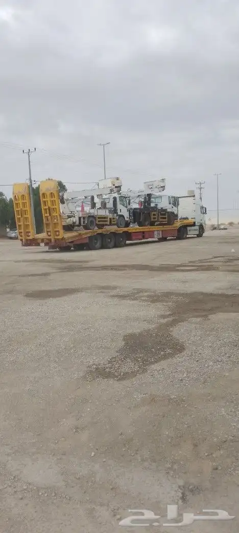 لوبد في المجمعه وحواليها لنقل جميع المعدات الثقيله 0