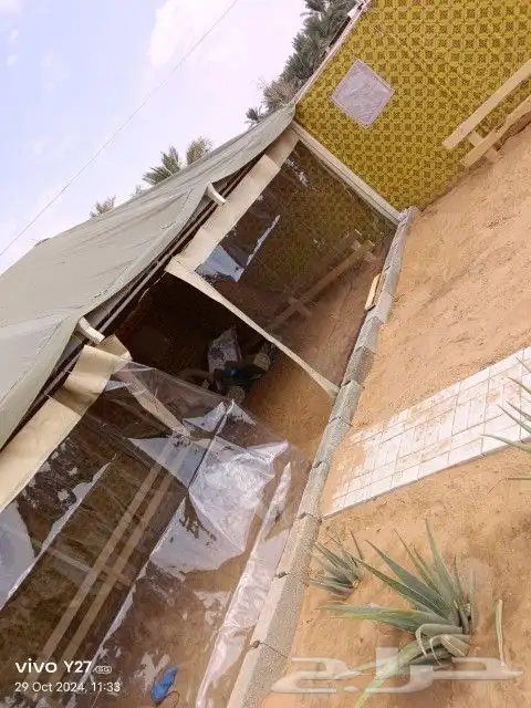 خيام مظلات سواتر حديد سواتر قماش برجولات ستاره pvcشفاف 4