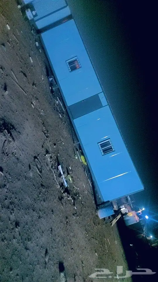 كرفان بركس جديد حمام مطبخ 2 غرف مقاس 3.70 12 0