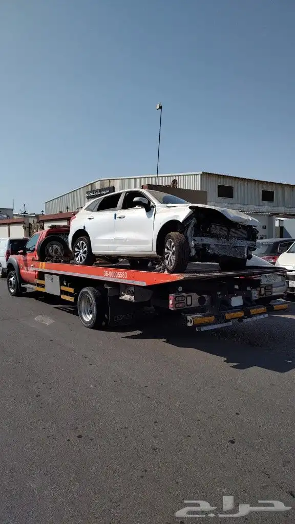 سطحة هيدروليك من المدينة الى الرياض 5