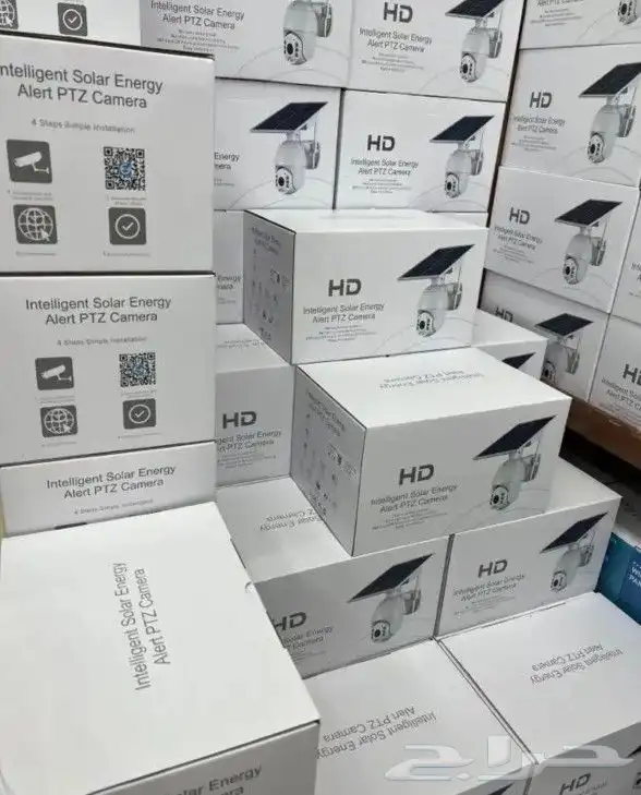 كاميرات مراقبة بالطاقة الشمسية 4G شريحة انترنت 0