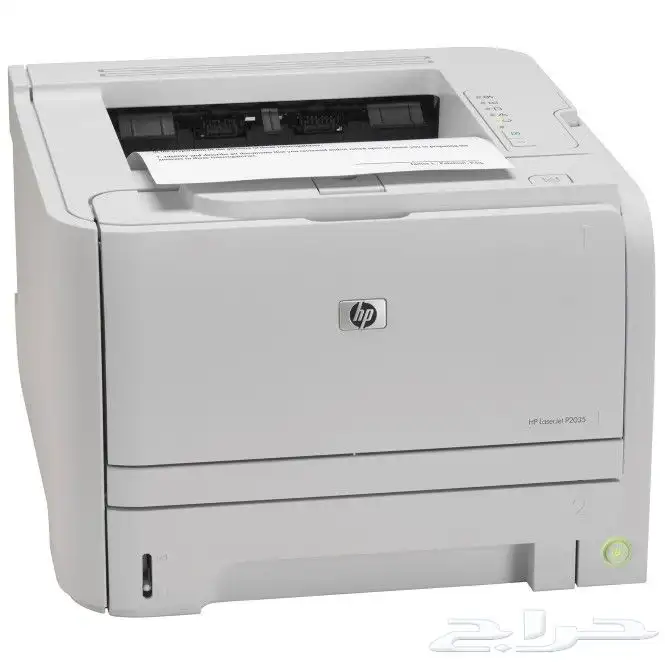 طابعة اتش بي hp 2035 ليزر اسود مستعمل نظيف 0