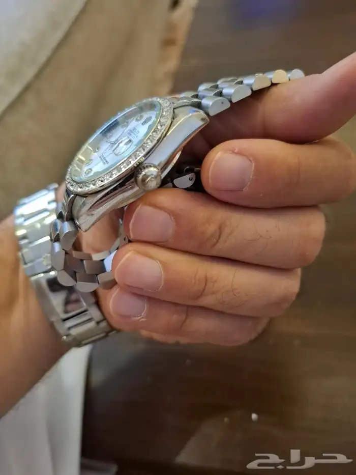 ساعة شبيهة الرولكس ب125 ربال 4