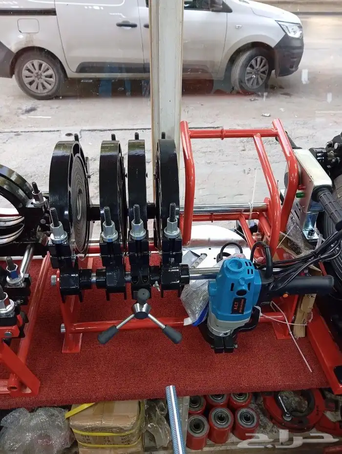 مكاين لحام مواسير زراعة جميع المقاسات درجة اولئ بضاعة نظيفة 3