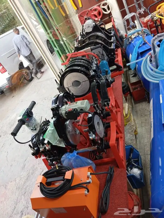 مكاين لحام مواسير زراعة جميع المقاسات درجة اولئ بضاعة نظيفة 2