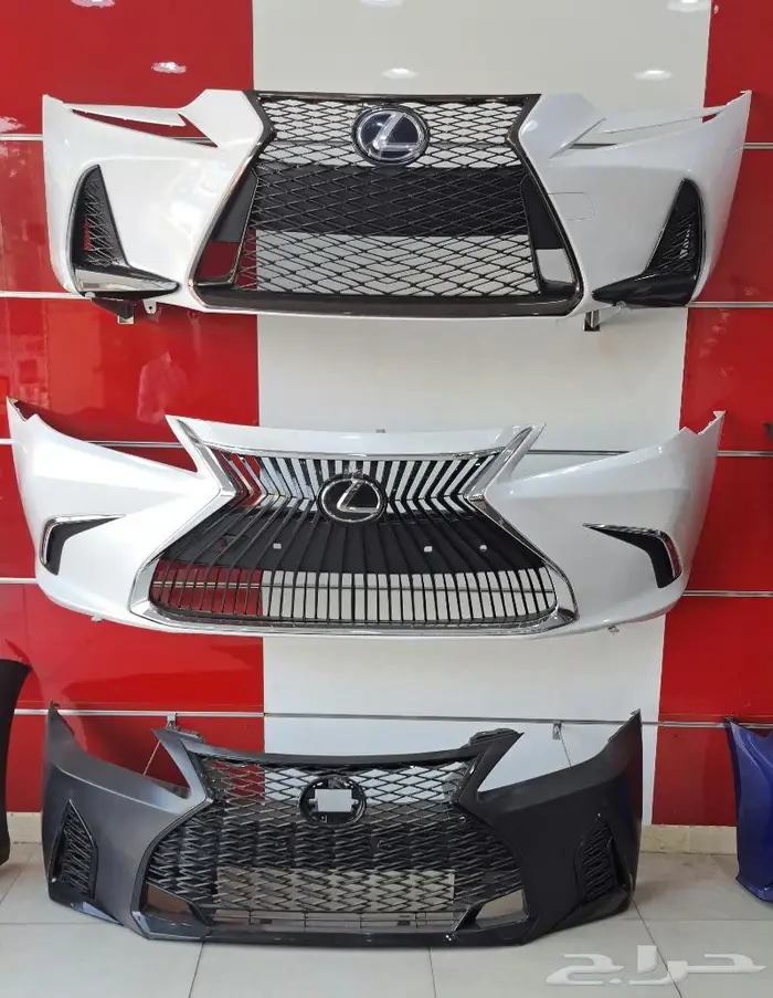 قطع غيار متوفر صدام وجهية شبك جديد و مستخدم كل الموديلات 0