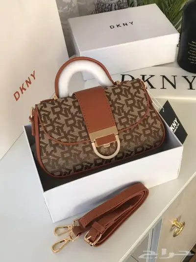 ثلاث موديلات شنط دكني نسائية شنطات ماركات DKNY شنطة بملحقات 33