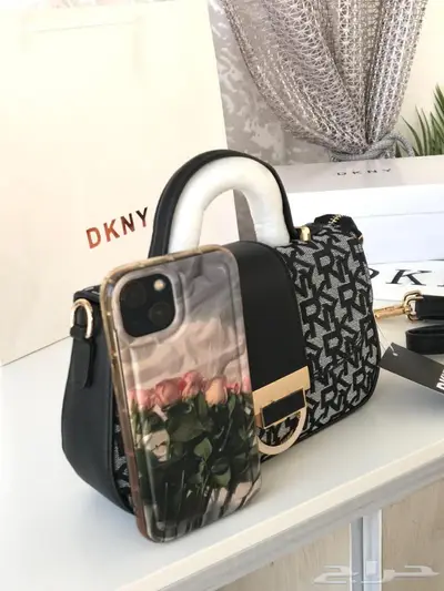 ثلاث موديلات شنط دكني نسائية شنطات ماركات DKNY شنطة بملحقات 35