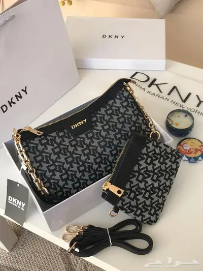 ثلاث موديلات شنط دكني نسائية شنطات ماركات DKNY شنطة بملحقات 37