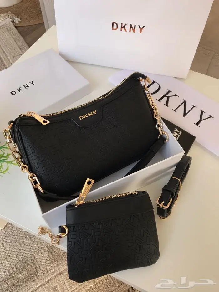 ثلاث موديلات شنط دكني نسائية شنطات ماركات DKNY شنطة بملحقات 38