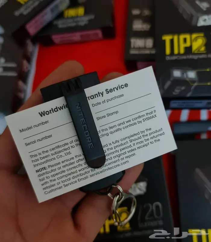 كشاف نايتكور ميدلية NITECORE TIP2 12