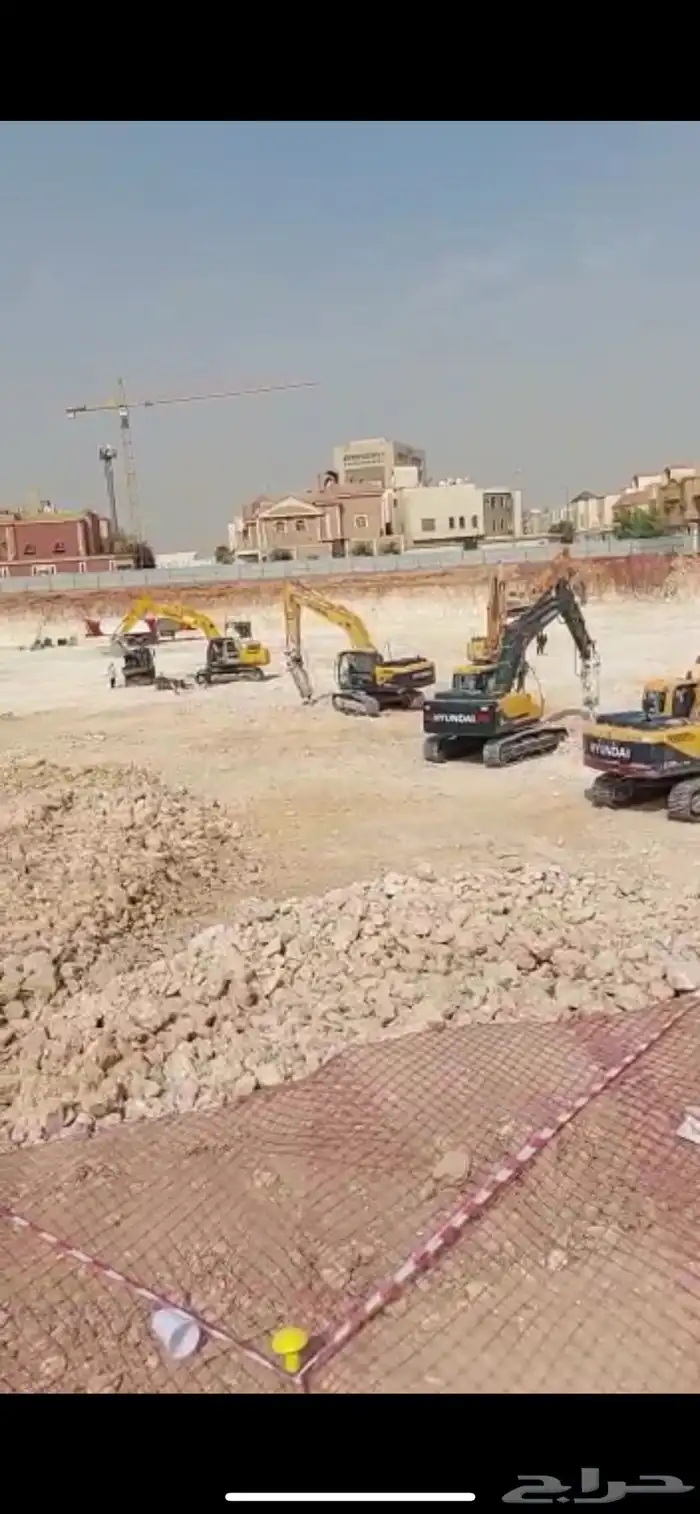 مقاول حفر تسوية بوكلينات للايجار 1