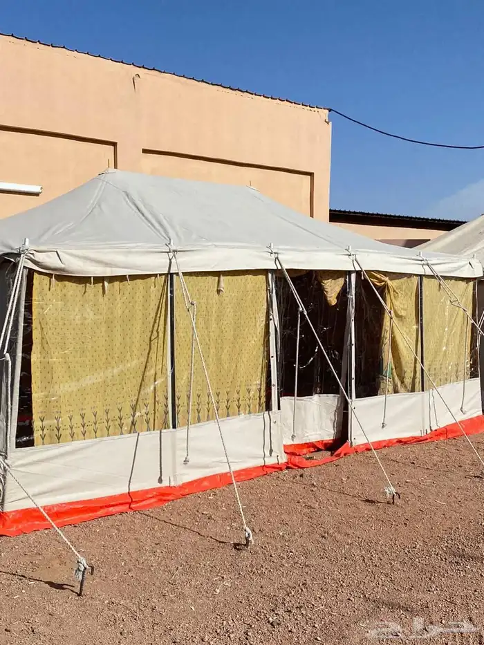 خيمة ثلاث طبقات بدون عمدان بلوسط 2
