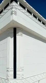 ديكورات خارجيه والياسه ملونه بديل الحجر الطبيعي 2
