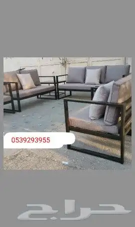 جلسات خارجية حديد 7 اشخاص 2