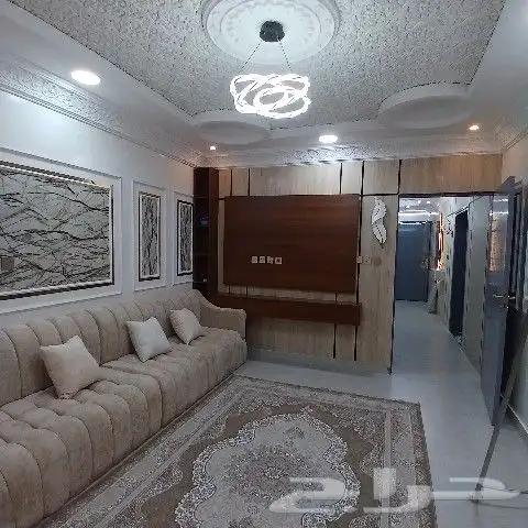 ديكور داخلى لشاشه تلفزيون بشكل عصرى 3