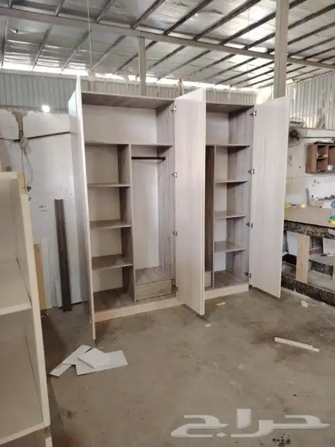 خشب ودواليب ملابس ومطابخ صاج والمنيوم ورخام صناعي 5