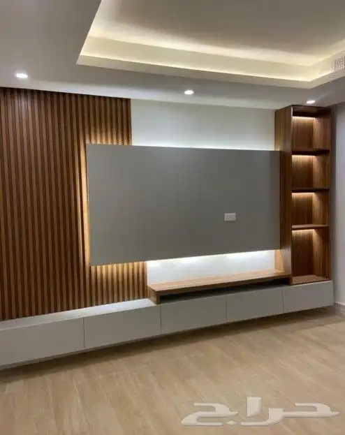 ديكورات خلفيات تلفزيون شيبورد دهانات ورق جدران تكسيات 6