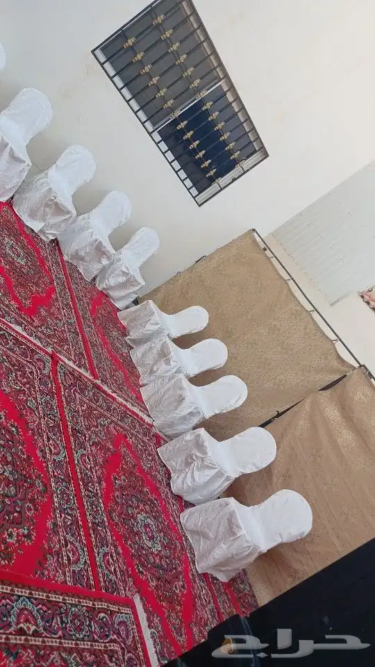 تأجير للحفلات والمناسبات كراسي وطاولات سماعات استقبالات 6