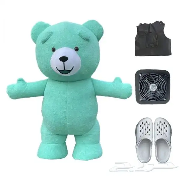 دميه نفخ هواء دب الباندا وعديد من الأشكال المختلفه وتأجير 10