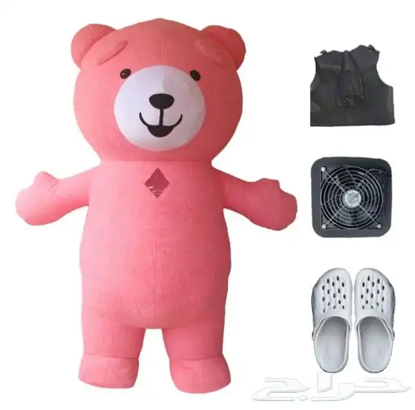 دميه نفخ هواء دب الباندا وعديد من الأشكال المختلفه وتأجير 13