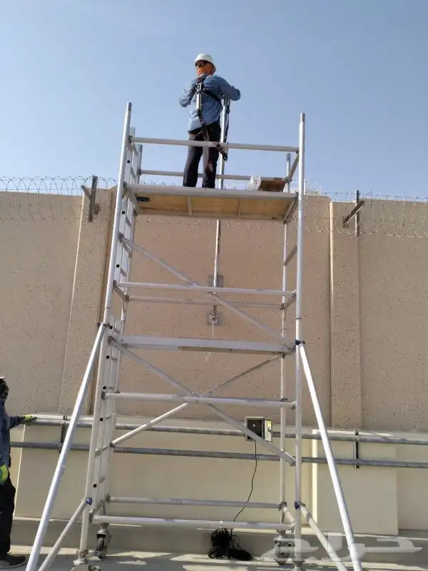 ايجار سقالات المنيوم 1
