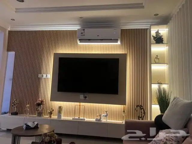 ديكورات ديكور الشاشه عوازل صوت ابواب ديكورات 1