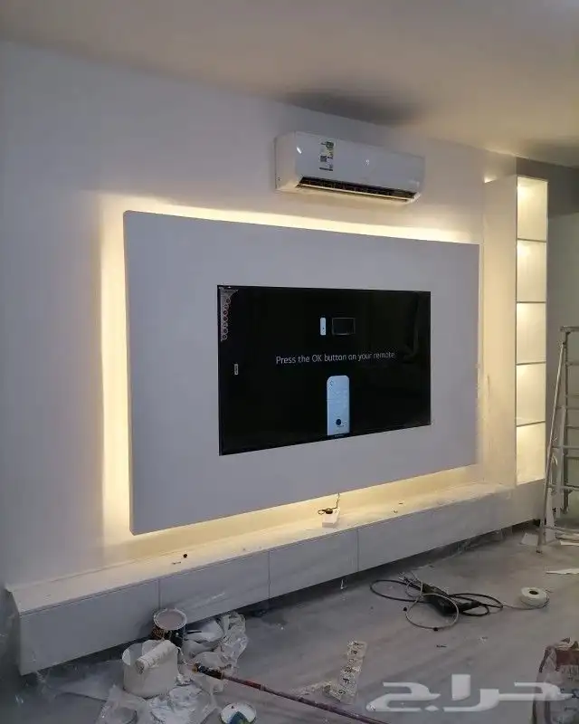 ديكورات ديكور الشاشه عوازل صوت ابواب ديكورات 12