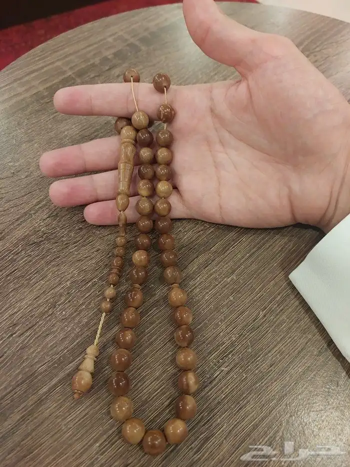 سبحة خشب الكوك الطبيعي 1