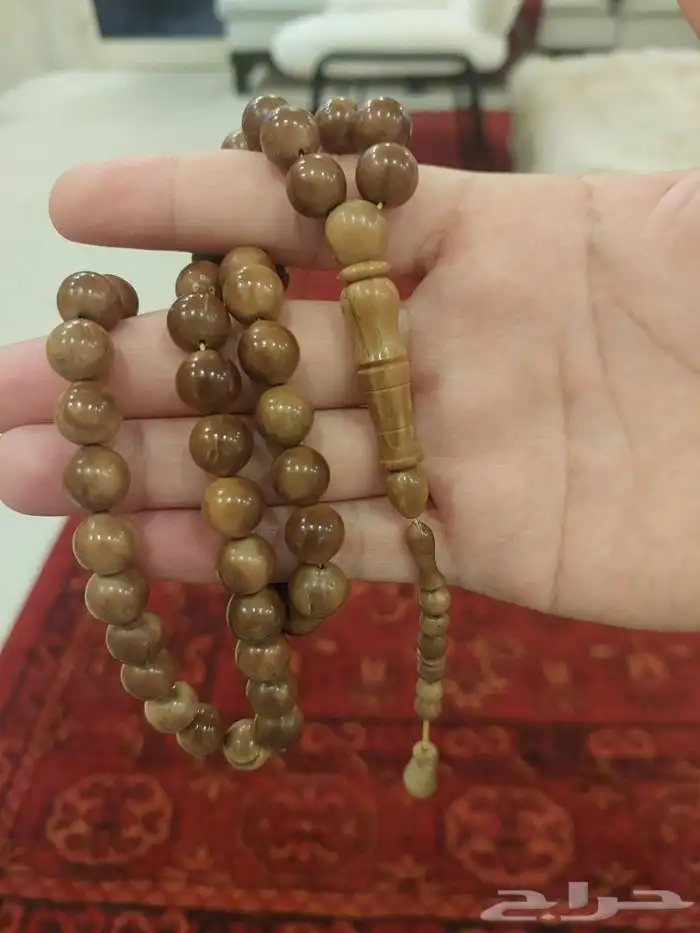 سبحة خشب الكوك الطبيعي 0