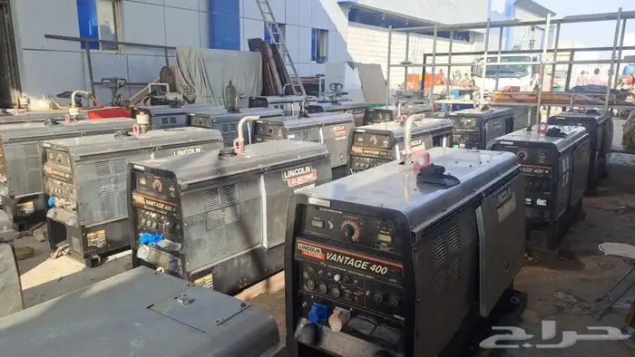 للبيع مكائن لحام لينكون شبه جديد مقاس 580و400امبير 5