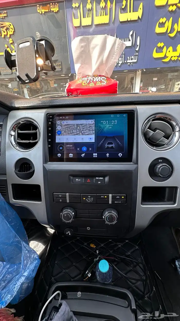 شاشه فورد فورد f150 مديل 2012 2
