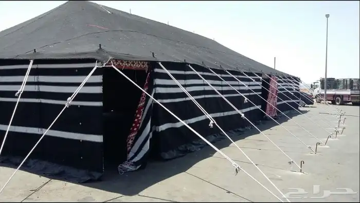 بيت شعر ابيض بيت شعر اسود بيت شعر واجهة شغاف خيام لوازم تخي 12