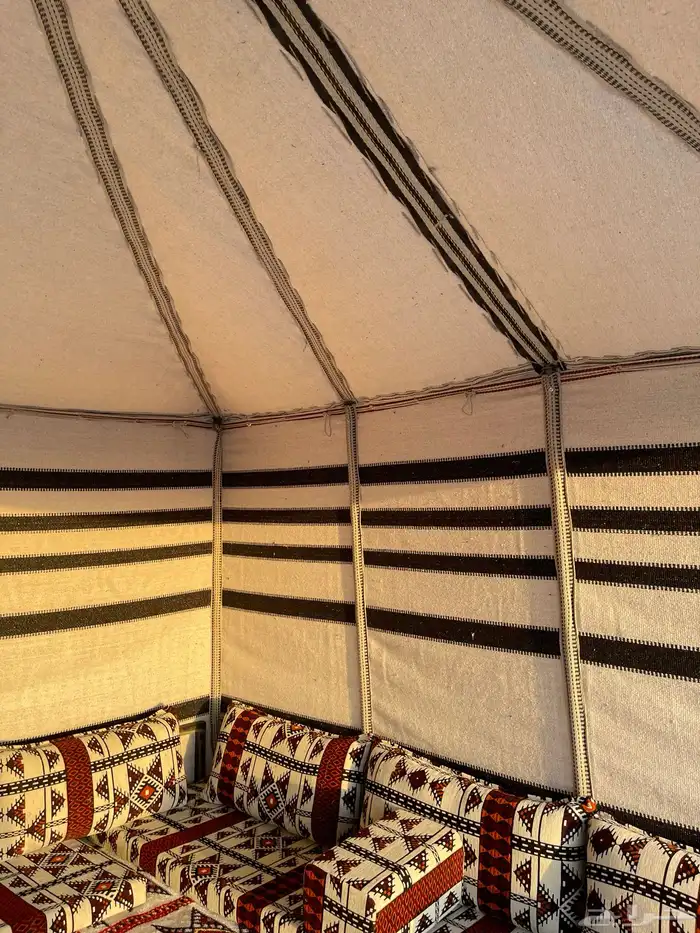 بيت شعر ابيض بيت شعر اسود بيت شعر واجهة شغاف خيام لوازم تخي 2