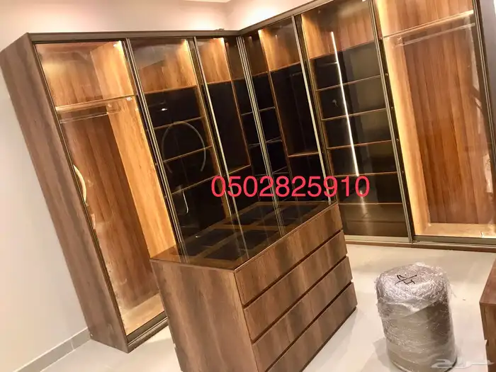 تفصيل خزائن غرف ملابس 1