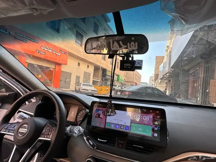 شاشة نيسان التبما 7