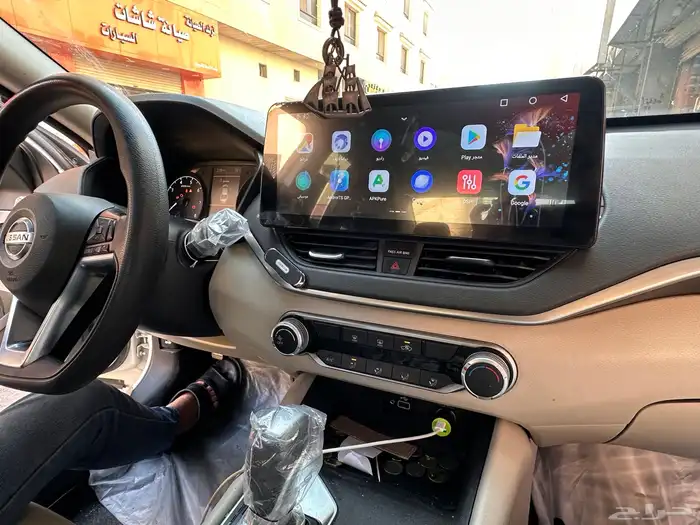 شاشة نيسان التبما 5