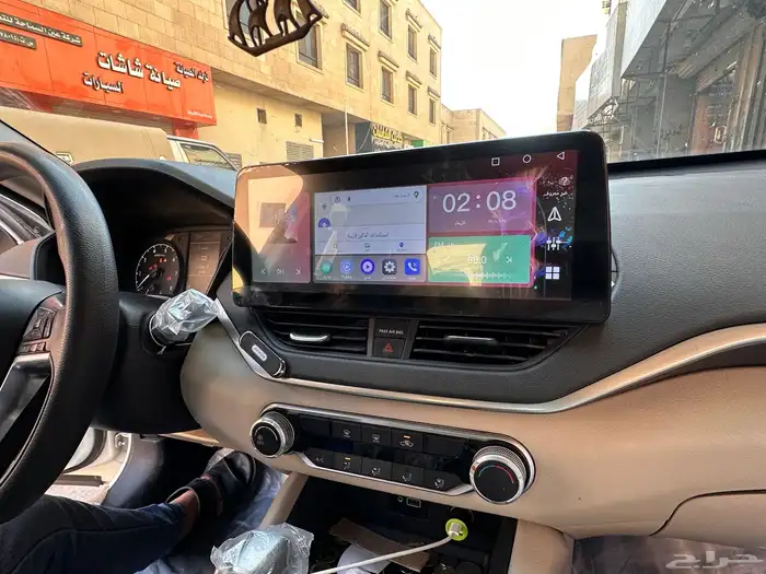 شاشة نيسان التبما 6