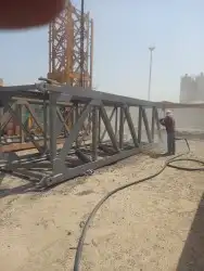 ازاله صبغ صنفرة حديد تخشين خرسانه 5