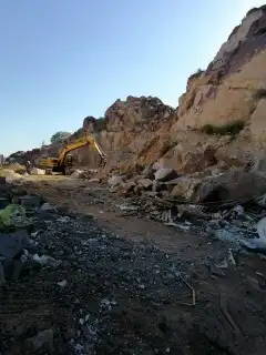 ربراب وبنأ جدرانات بالحجر وتكسير صخور 6