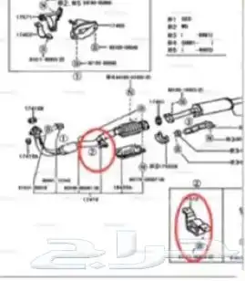 كرسي شيال كامري الوسط جديد اصلي وكالة 1