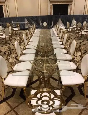 تنسيق حفلات تأجير طاولات الطعام تجهيز المناسبات 9